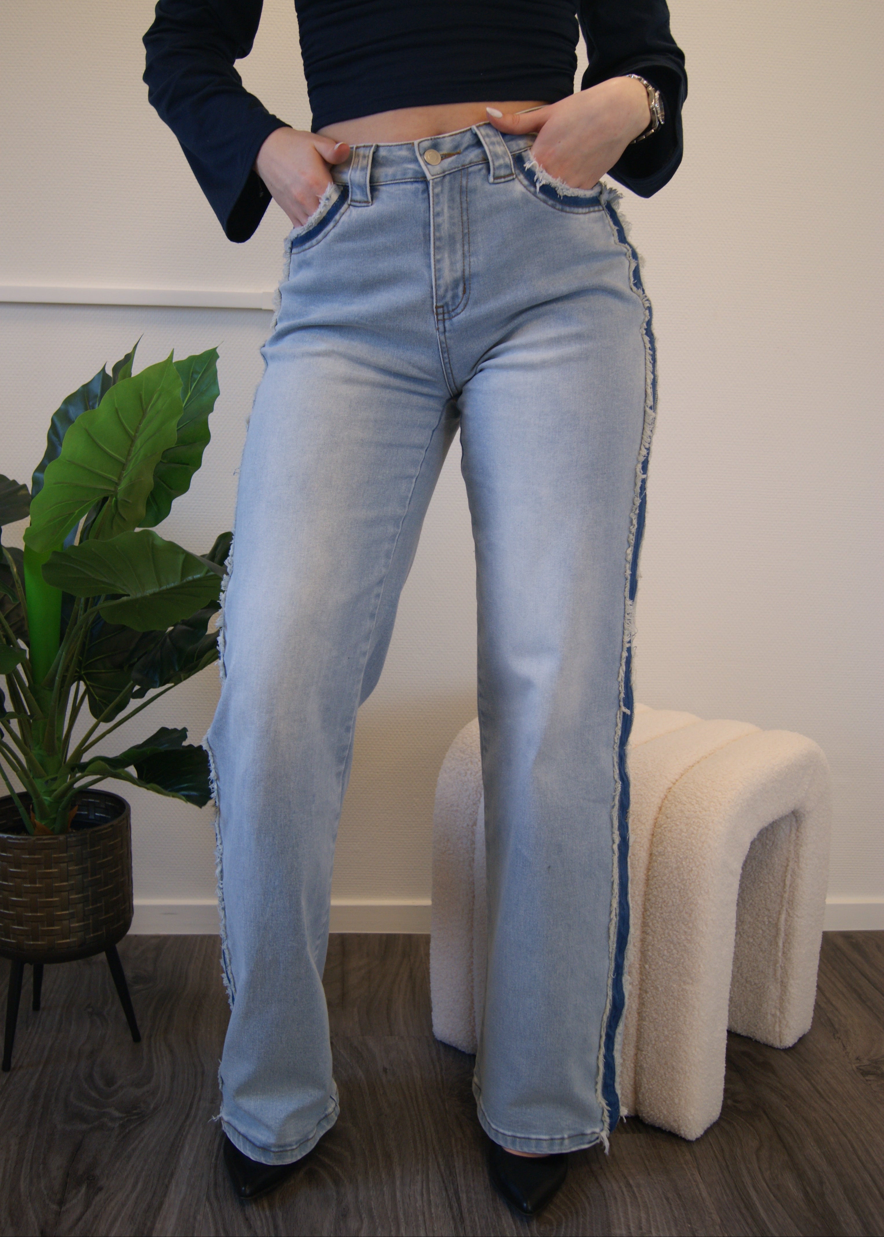 Gina | Tall High Waist Wide Leg Jeans